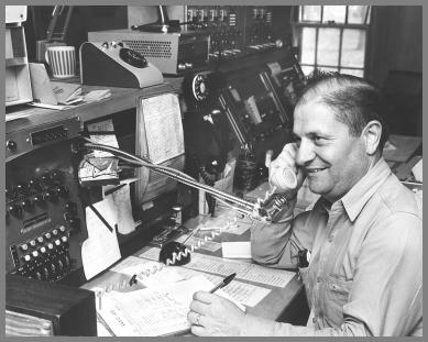Jerry Degregory at the WJG Controls - Mid 1950s