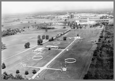 Aerial photo of the NMP site