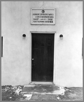 Front of WCM building showing the RCA sign.