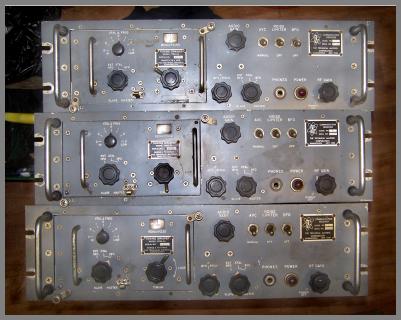 Three TMC fixed-frequency recievers - Model FFR-3