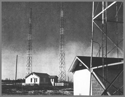 View of the WLC main building & towers taken from the lake-shore Ch. 26 tower.